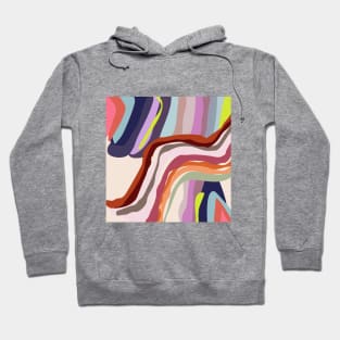 Id, Ego and Superego abstract and colorful Hoodie
